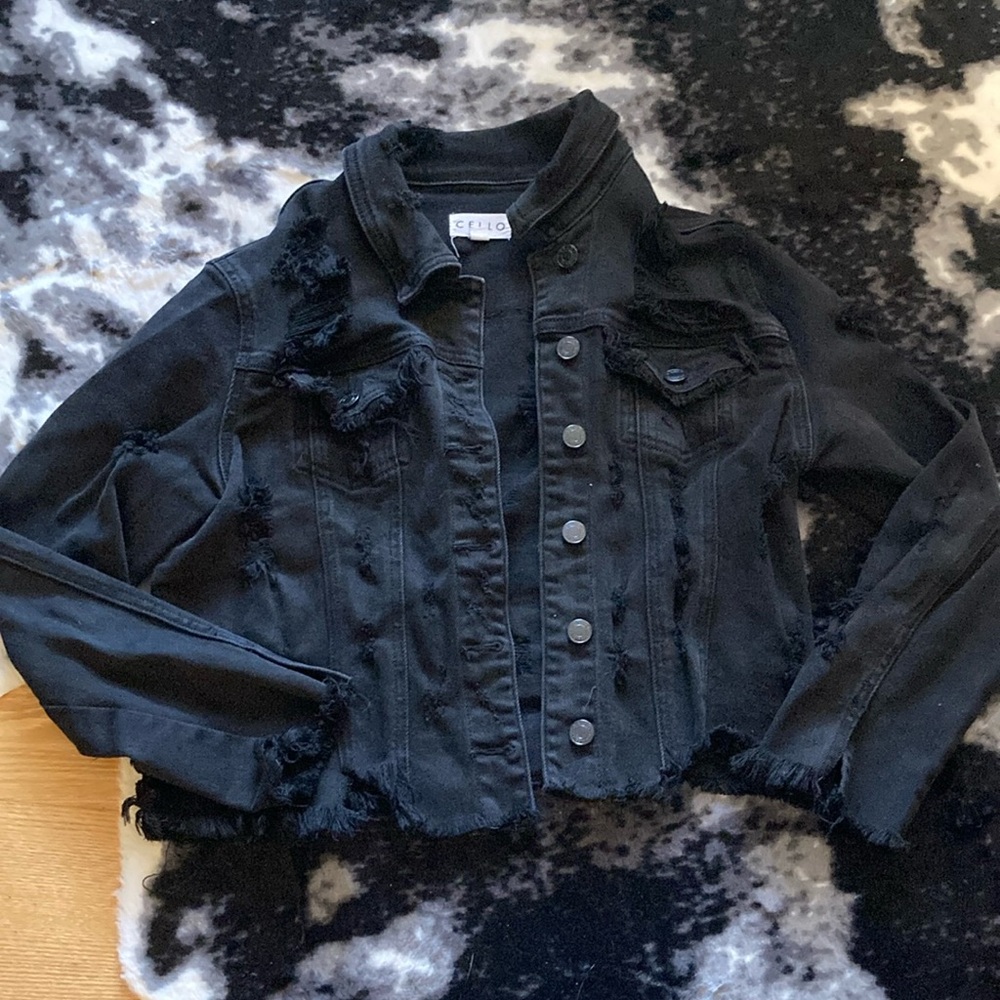 CELLO Black Denim Jacket